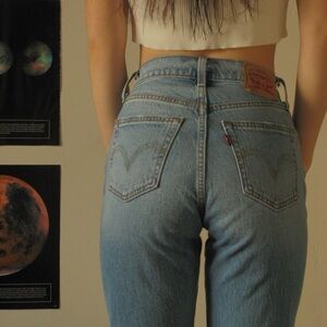 Levi's Women's High Rise Light Blue Jeans